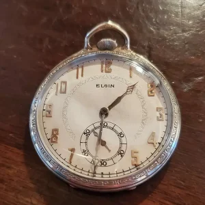 Elgin Pocket Watch Ca1925