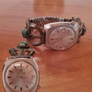 Bulova Accutron Turquise Silver